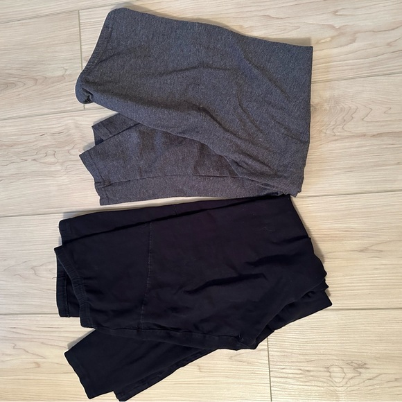 Maternity Crop Capri leggings - 4 pair - Picture 1 of 6